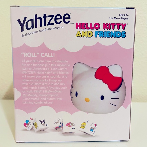 Hello Kitty Limited Ediiton Yahtzee Game New - Picture 2 of 2